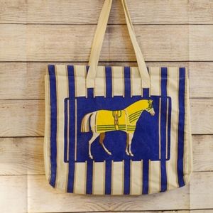 Authentic Hermes Canvas tote